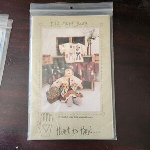 Heart to Hand #72 Merry Beary 30" Stuffed Bear Seasonal Coats Quilt Pattern